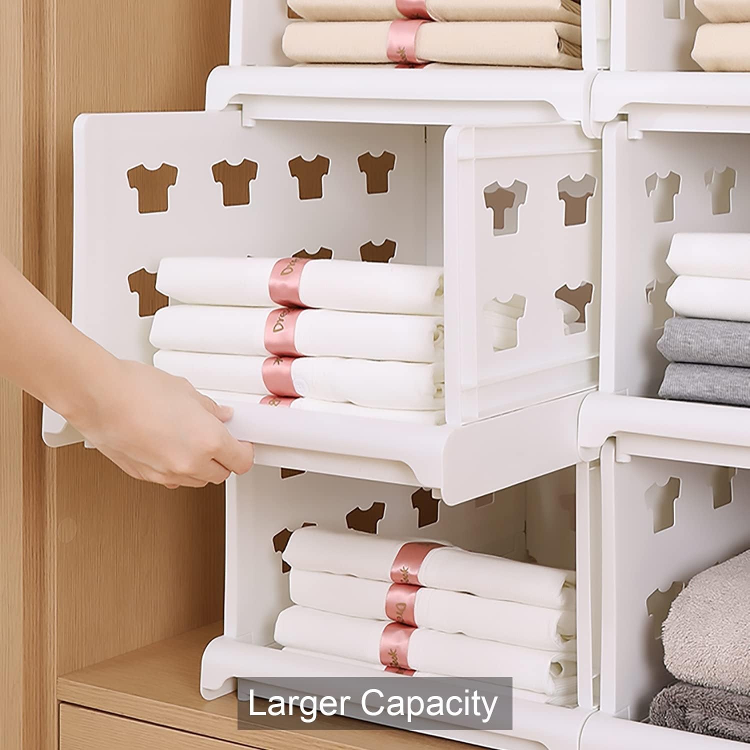 7886 3 Layer Stackable Multifunctional Storage,for Clothes Foldable Drawer Shelf Basket Utility Cart Rack Storage Organizer Cart for Kitchen, Pantry Closet, Bedroom, Bathroom, Laundry(3 Layer 1 Pc) 7886 3 Layer Stackable Multifunctional Storage,for Clothes Foldable Drawer Shelf Basket Utility Cart Rack Storage Organizer Cart for Kitchen, Pantry Closet, Bedroom, Bathroom, Laundry(3 Layer 1 Pc)